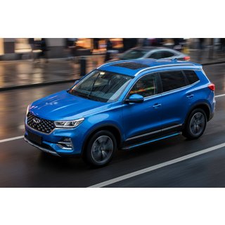 Bočné nášľapy Maya Blue (2 ks, hliník) Chery Tiggo 7 2020– fotografia 1
