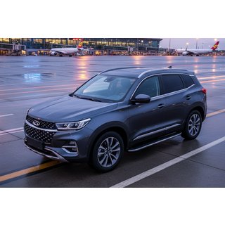 Bočné nášľapy Tayga Grey (2 ks, hliník) Chery Tiggo 7 2020– fotografia 1