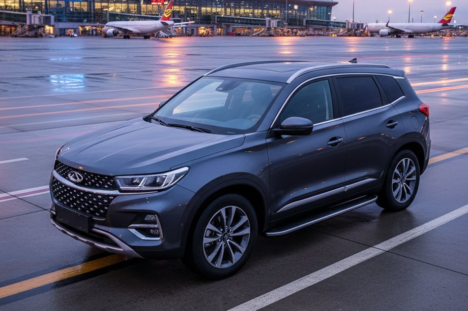 Chery Tiggo 7 2020– Bočné nášľapy Tayga Grey (2 ks, hliník) Image