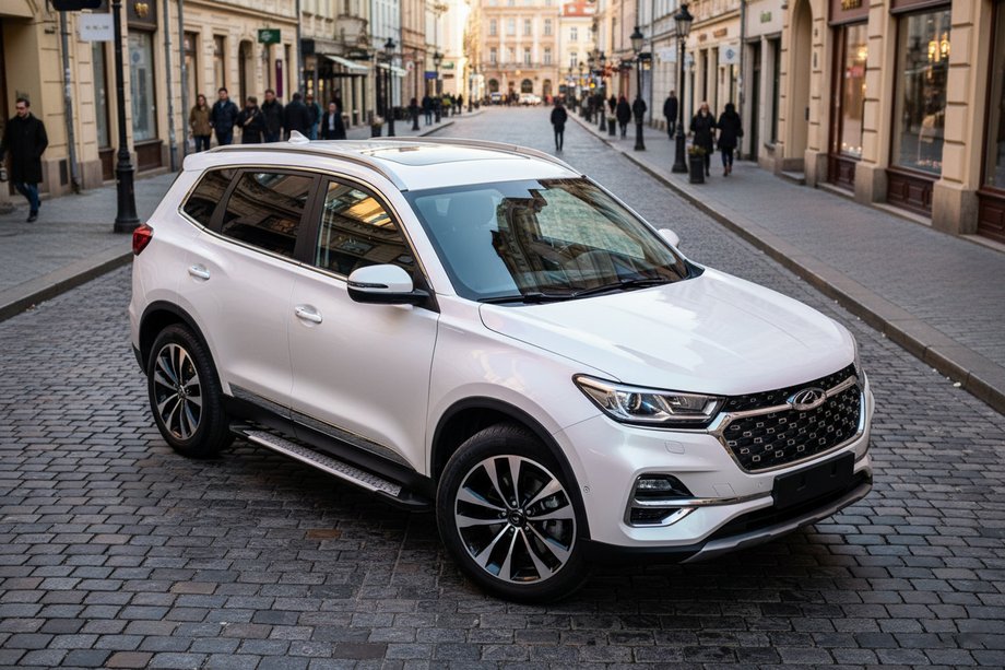 Chery Tiggo 7 2020– Bočné nášľapy Allmond Grey (2 ks, hliník) Image