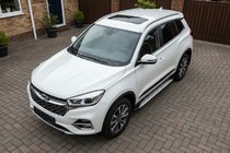 Chery Tiggo 8 2017– Bočné nášľapy Shining (2 ks, hliník) fotografia 1