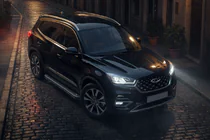 Chery Tiggo 8 2017– Bočné nášľapy Allmond Black (2 ks, hliník) fotografia 1