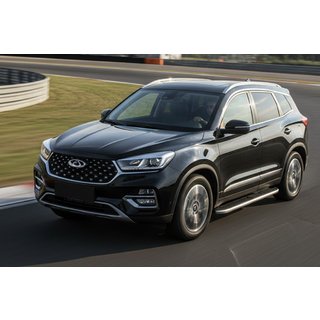 Bočné nášľapy Tayga Grey (2 ks, hliník) Chery Tiggo 8 2017– fotografia 1
