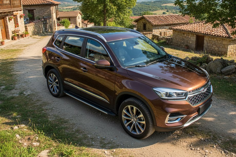 Chery Tiggo 8 2017– Bočné prahy Maya V1 (2 ks, hliník) Image