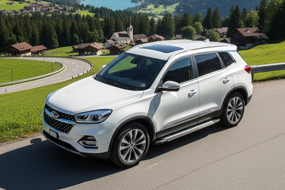 Chery Tiggo 8 2017– Bočné nášľapy Rainbow (2 ks, hliník) Image