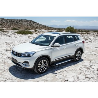 Bočné nášľapy New Vision Grey (2 ks, hliník) Chery Tiggo 8 2017– fotografia 1