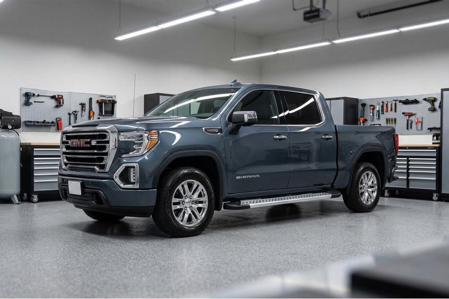 GMS Sierra 2019– Bočné nášľapy New Vision Grey (2 ks, hliník) Image
