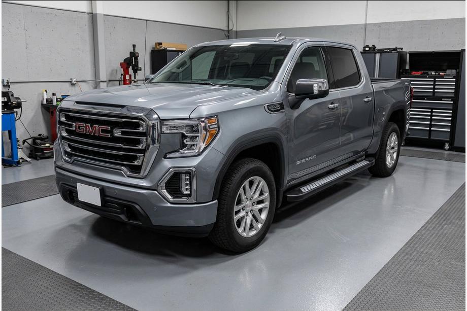 GMS Sierra 2019– Bočné nášľapy New Vision Black (2 ks, hliník) Image