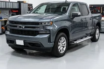 Chevrolet Silverado 2019– Bočné nášľapy Allmond Grey (2 ks, hliník) fotografia 1