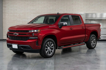 Chevrolet Silverado 2019– Bočné prahy Maya Red (2 ks., hliník) fotografia 1