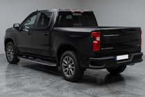 Chevrolet Silverado 2019– Bočné nášľapy Bosphorus Grey (2 ks, hliník) fotografia 2