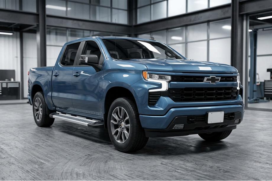 Chevrolet Silverado 2019– Bočné nášľapy New Vision Grey (2 ks, hliník) Image
