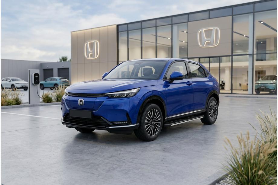 Honda eNP1 2022– Bočné prahy Bosphore Grey (2 ks, hliník) Image