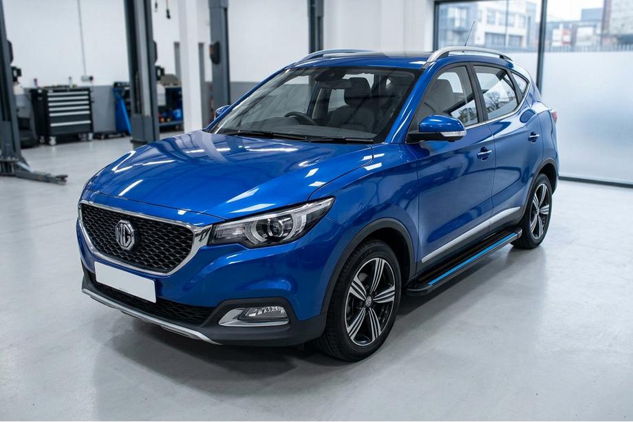 MG ZS 2017–2024 Bočné nášľapy Maya Blue (2 ks, hliník) Image