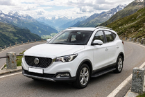 MG ZS 2017–2024 Bočné nášľapy Bosphore Black (2 ks, hliník) fotografia 1