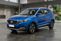 MG ZS 2017–2024 Bočné nášľapy Allmond Grey (2 ks, hliník) fotografia 1