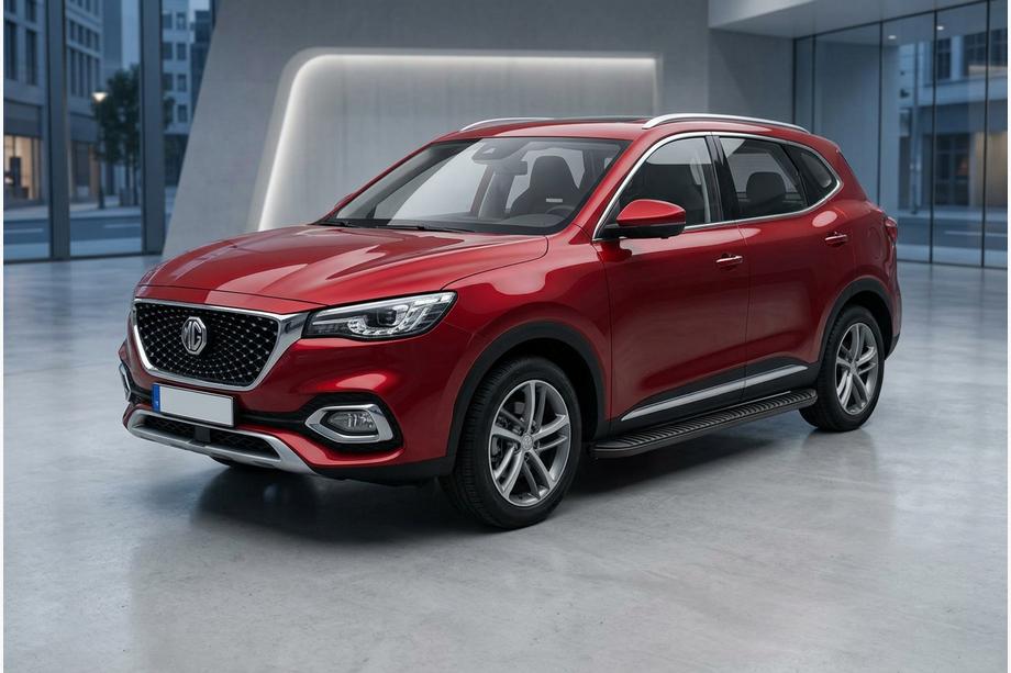 MG HS 2018– Bočné prahy Tayga Black (2 ks, hliník) Image