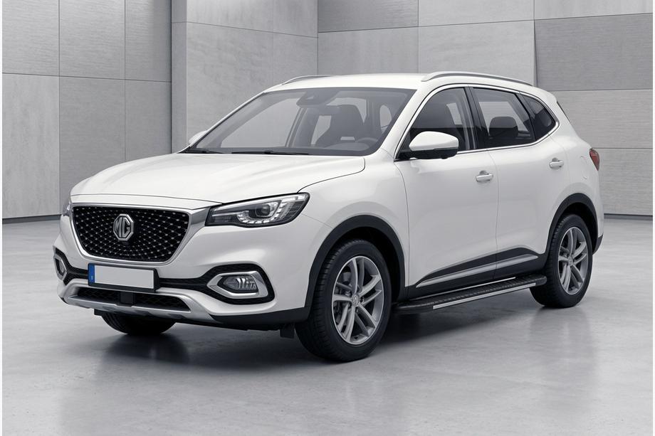 MG HS 2018– Bočné prahy Bosphore Grey (2 ks, hliník) Fotografia 1