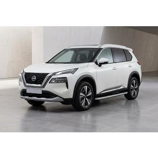 Bočné prahy Tayga Grey (2 ks, hliník) Nissan X-trail T33/Rogue 2022– fotografia 1