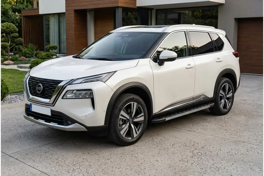 Nissan X-trail T33/Rogue 2022– Bočné nášľapy Duru (2 ks, hliník) Image