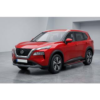 Bočné nášľapy Maya Red (2 ks., hliník) Nissan X-trail T33/Rogue 2022– fotografia 1