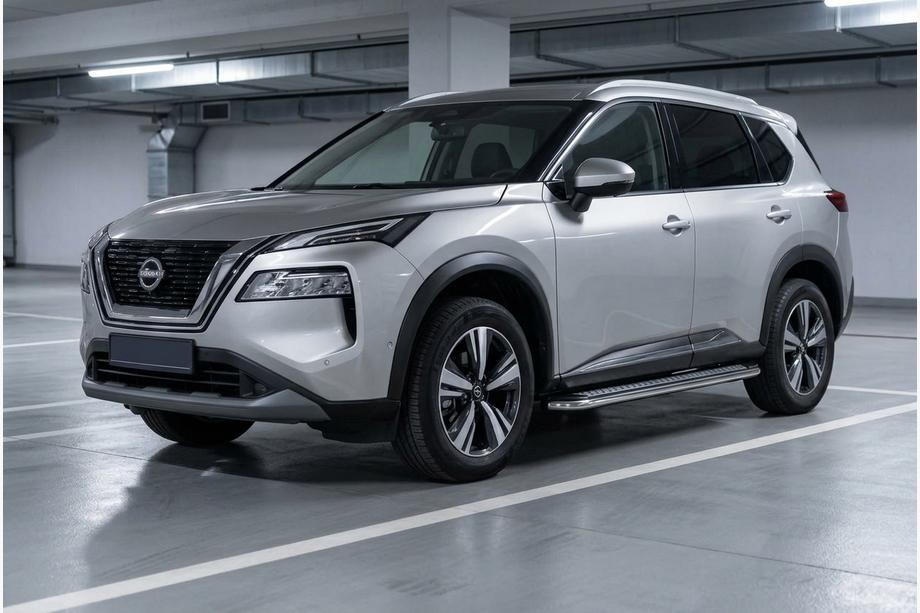 Nissan X-trail T33/Rogue 2022– Bočné nášľapy Maydos V2 (2 ks, hliník) Image