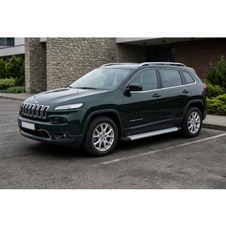 Bočné nášľapy Maya V2 (2 ks, hliník) Jeep Cherokee KL 2013– fotografia 1