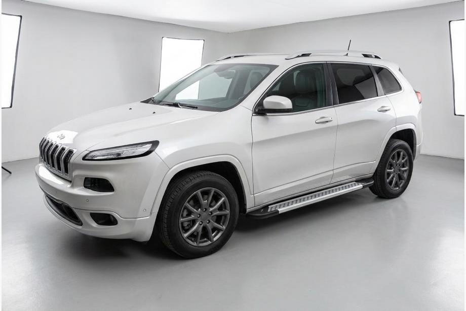 Jeep Cherokee KL 2013– Bočné nášľapy Vision New Grey (2 ks, hliník) Fotografia 1