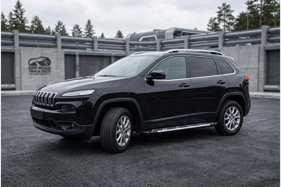 Jeep Cherokee KL 2013– Bočné nášľapy Sunrise (2 ks, hliník) Image