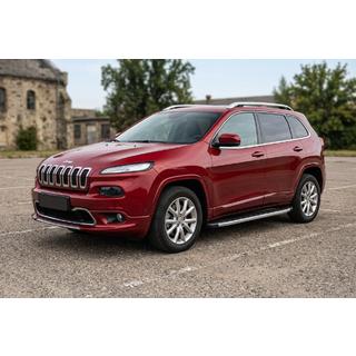Bočné nášľapy Fullmond (2 ks, hliník) Jeep Cherokee KL 2013– fotografia 1