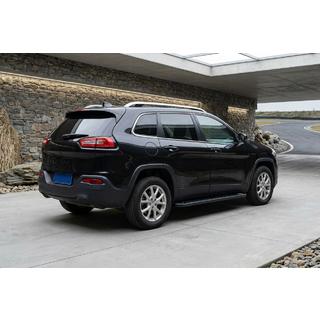 Bočné nášľapy Allmond Black (2 ks, hliník) Jeep Cherokee KL 2013– fotografia 1