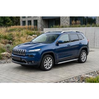 Bočné nášľapy Shining V1 (2 ks, hliník) Jeep Cherokee KL 2013– fotografia 1