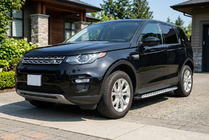 Land Rover Discovery Sport 2014– Bočné nášľapy Shining (2 ks, hliník) 2019+ fotografia 1