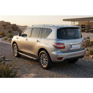 Bočné nášľapy BlackLine (2 ks, hliník) Nissan Armada 2016–2024 fotografia 1