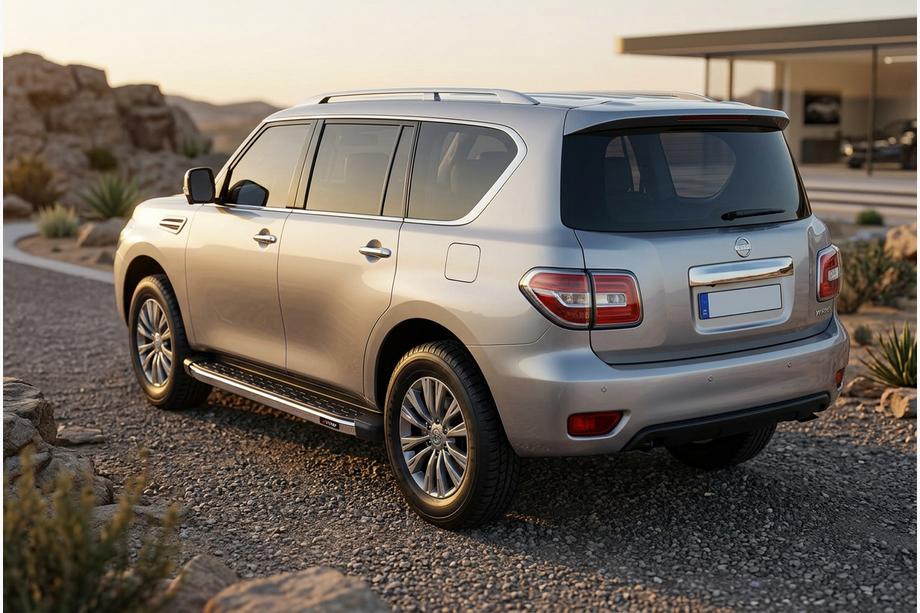 Nissan Armada 2016–2024 Bočné nášľapy BlackLine (2 ks, hliník) Image