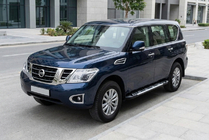 Nissan Armada 2016–2024 Bočné nášľapy Sunrise (2 ks, hliník) fotografia 1