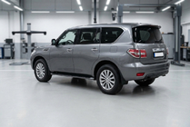 Nissan Armada 2016–2024 Bočné nášľapy Bosphore Black (2 ks, hliník) fotografia 1