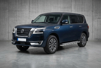 Nissan Armada 2016–2024 Bočné nášľapy Maydos V2 (2 ks, hliník) fotografia 1