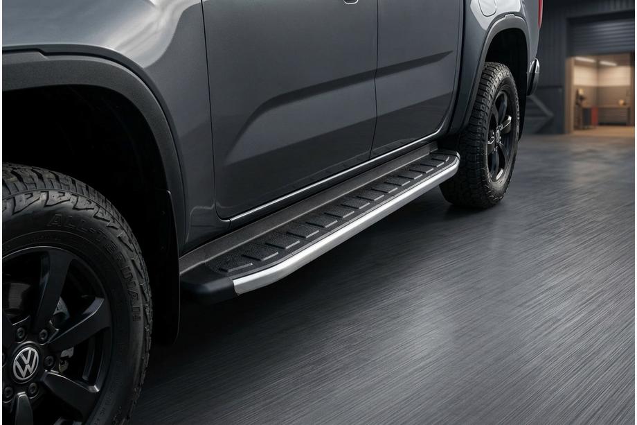 Volkswagen Amarok 2022– Bočné nášľapy Fullmond (2 ks, hliník) Fotografia 1