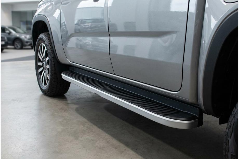 Ford Ranger 2022– Bočné prahy Tayga Grey (2 ks, hliník) Image