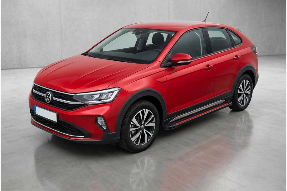 Volkswagen Taigo 2020– Bočné nášľapy Maya Red (2 ks., hliník) Image