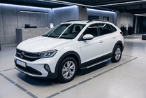 Volkswagen Taigo 2020– Bočné nášľapy Duru (2 ks, hliník) fotografia 1