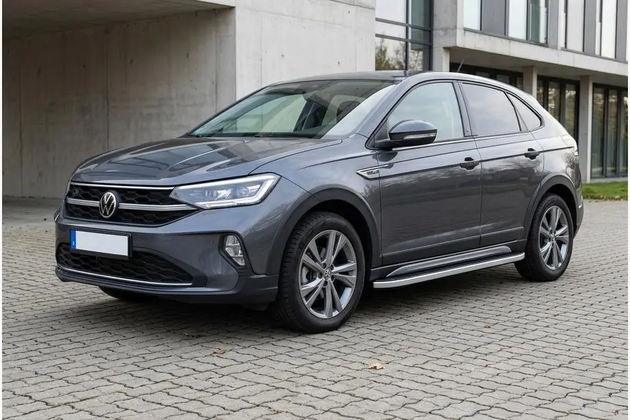 Volkswagen Taigo 2020– Bočné prahy Tayga Grey (2 ks, hliník) Image