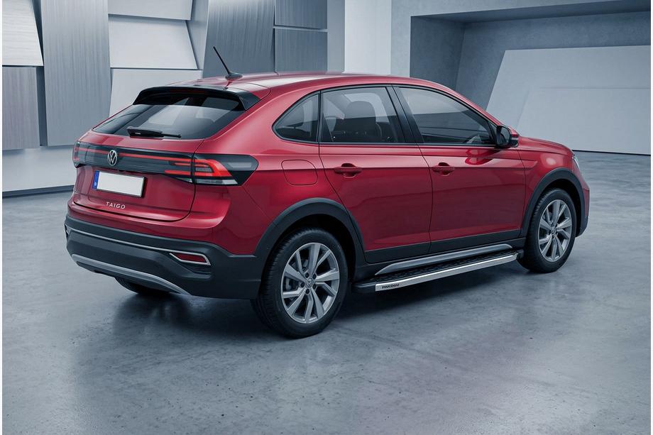 Volkswagen Taigo 2020– Bočné nášľapy BlackLine (2 ks, hliník) Image