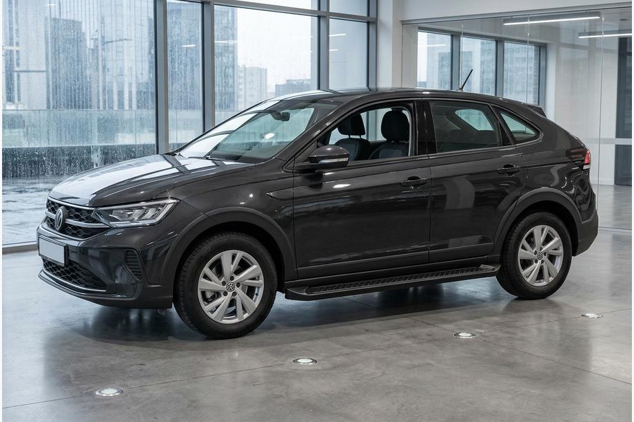 Volkswagen Taigo 2020– Bočné nášľapy Allmond Black (2 ks, hliník) Image