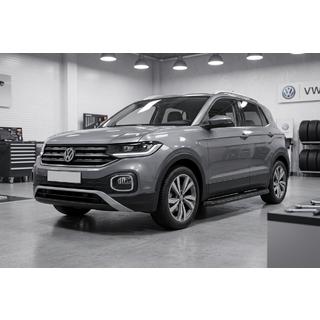 Bočné prahy Tayga Black (2 ks, hliník) Volkswagen T-Cross 2019– fotografia 1
