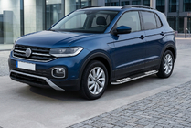 Volkswagen T-Cross 2019– Bočné nášľapy Tayga V2 (2 ks, hliník) fotografia 1