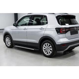 Bočné prahy Bosphore Grey (2 ks, hliník) Volkswagen T-Cross 2019– fotografia 1