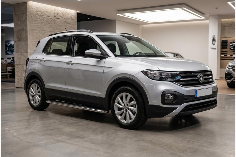 Volkswagen T-Cross 2019– Bočné nášľapy Maydos V1 (2 ks, hliník) Fotografia 1