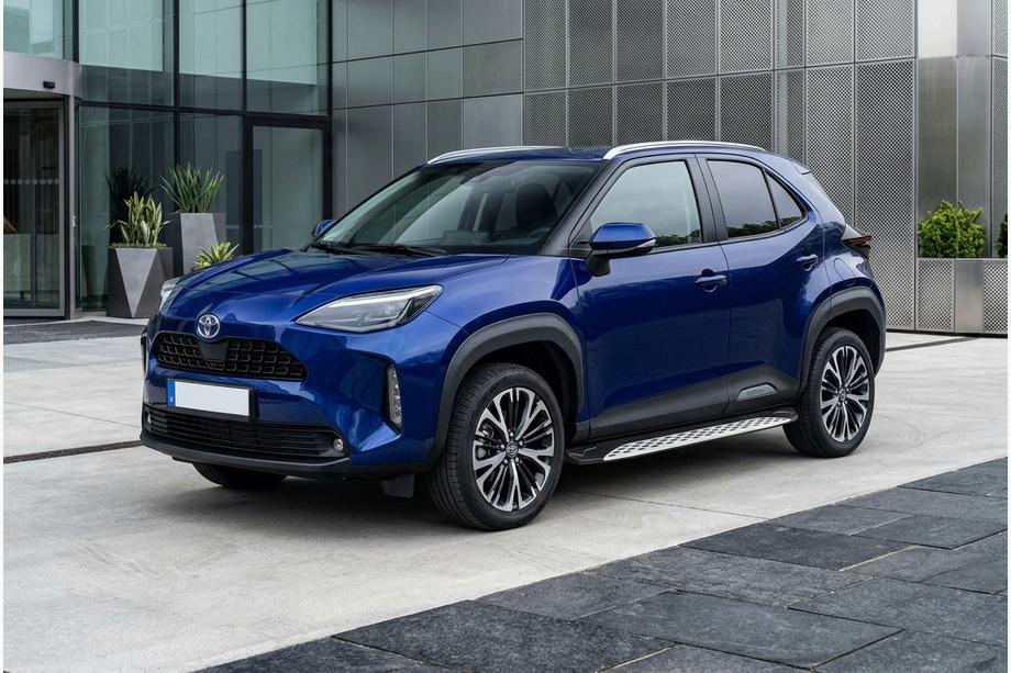 Toyota Yaris/Yaris Cross (XP210) 2020– Bočné nášľapy Shining V1 (2 ks, hliník) Image